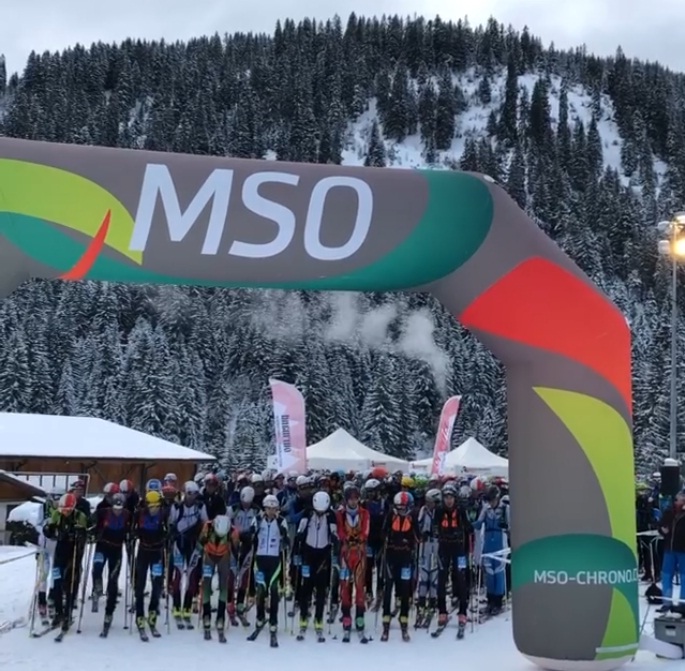 Ski alpinisme: Yannick et Céline Ecoeur à la fête sur le "Morgins Yannick Ecoeur Trophy" 2019